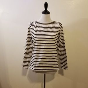 Women's J. Crew long sleeve striped shirt